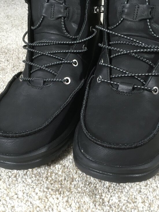 Hey Dude Bradley Classic Tumbled Boots Mens Size 15 Black 44327-060 main image 7
